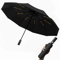 Skėtis su dviguba 12x2 stipinų sistema ir UV apsauga 24T