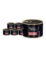 DOLINA NOTECI Premium lašišos filė drėgnas maistas katėms 12x185g