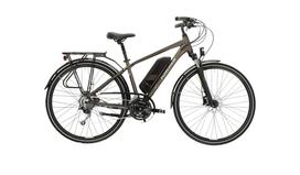 KROSS Trans Hybrid ZZ 522Wh bro-gry m elektrinis miesto dviratis (28") (S)