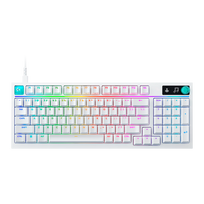 LOGITECH G316 X 98 Wired Gaming Keyboard - WHITE - US INT'L - USB - EMEA28i - 935 - TACTILE
