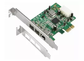 Dawicontrol DC-FW800 FireWire PCIe Hostadapter sąsajos plokštė / adapteris IEEE 1394/Firewire