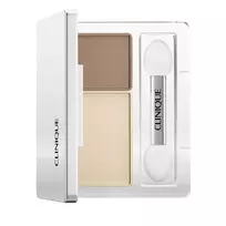 CLINIQUE_All About Shadow Duo Akių šešėliai, Ivory Bisque / Bronze Satin 1,7 g