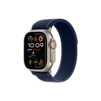 Apple Watch Ultra 2 GPS + Cellular 49mm Natural Titanium Case with Blue Trail Loop - S/M