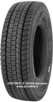 Padanga 235/75R17.5 GRD2 Advance 14PR 132/130M TL M+S 3PMSF (gal.),  235/75 R17.5