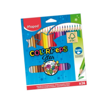 Spalvoti pieštukai MAPED COLOR PEPS STAR, 24 sp.