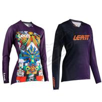 Leatt MTB Gravity 4.0 dviratininkų marškinėliai (moteriški)