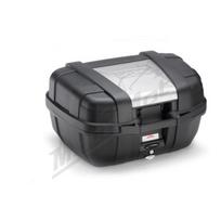 KAPPA Monokey Garda Black galinė daiktadėžė juoda/sidabrinė 52L