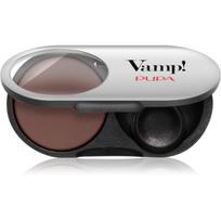 PUPA Milano Vamp! Radiant Baked Eyeshadow ilgai išliekantys blizgūs akių šešėliai atspalvis 405 Dark Chocolate - MATT 1 g