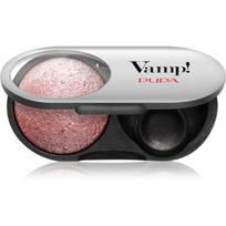 PUPA Milano Vamp! Radiant Baked Eyeshadow ilgai išliekantys blizgūs akių šešėliai atspalvis 105 Eden Rose - WET & DRY 1 g