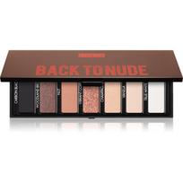 PUPA Milano Make-up Stories Compact Eyeshadow Palette akių šešėlių paletė atspalvis Back to Nude 13.3 g