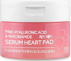 Tenzero Pink Hyaluronic Acid Niacinamide Serum Heart Pad, 150 g (50 pads)