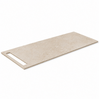 Darbo paviršius Kame Universal su rankšluosčių laikikliu HPL 110cm Earth stone WP-1/10-3/H18