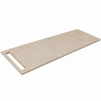 Darbo paviršius Kame Universal su rankšluosčių laikikliu HPL 130cm Earth stone WP-1/12-3/H18