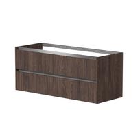 Vonios spintelė Kame City 120cm 2 stalčiai, dviguba, aliuminio profilis, Rudas ąžuolas BUD/12-3DR/20P1