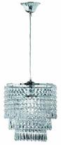 Prekė su pažeista pakuote. Krištolinis sietynas kabinamas Trio Orient R1147-06, E27, 1 x 60 W, skaidri sp.