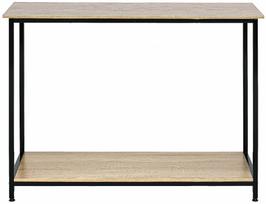 Prekė su pažeista pakuote. Konsolinis staliukas OTE, ruda sp./juoda sp., 35 cm x 106 cm x 81 cm