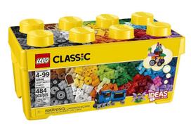 Prekė su pažeista pakuote. Konstruktorius LEGO® Classic vidutinio dydžio kaladėlių dėžė 10696, 484 vnt.