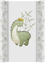Prekė su pažeista pakuote. Vystymo lenta Ceba Baby Dino King, 70 cm x 50 cm, balta sp./žalia sp.