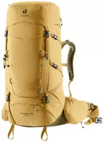 Moteriškas kuprinė „Deuter Aircontact Core 55 + 10 SL“ – savanna/nori