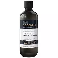 Baylis & Harding „Goodness“ kūno prausiklis (kokosas, vanilė ir taukmedis) – kūno prausiklis, 500 ml