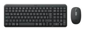 LOGITECH MK250 Combo Graphite, Wireless Mouse and Keyboard Combo, Bluetooth, 1000 DPI, Battery Powered