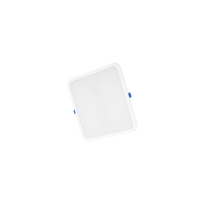 Montuojamas šviestuvas panelė TOPE Topaz, 8W, 680lm, 4000K, IP40, kvadratinė, įleidžiama, baltos sp.