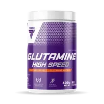 TREC GLUTAMINE HIGH SPEED 400 G. - CHERRY BLACKCURRANT