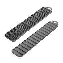 Indų džiovyklės padėklas Metaltex Gravity Slim, 42 cm x 7.8 cm x 1 cm, plastikas, pilka sp.