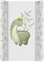 Prekė su pažeista pakuote. Vystymo lenta Ceba Baby Dino King, 70 cm x 50 cm, balta sp./žalia sp.
