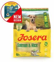 Sausas šunų maistas Josera Senior, ryžiai/lašiša, 0.9 kg