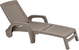 Lauko gultas Bica Miami, smėlio sp., 190 cm x 70 cm x 46 cm