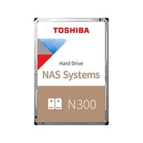 Toshiba Hard Drive | N300 NAS | 7200 RPM | 8000GB | HDWG780EZSTAU | 4260557512647