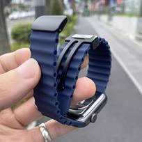 Išmanusis laikrodis Silikoninė jūrinė apyrankė Apple Watch,  Tamsiai mėlyna