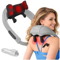 „Shiatsu“ belaidis kaklo masažuoklis, 22,2 W LED, šildymas, USB-C