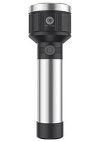 LED žibintuvėlis, įkraunama baterija, metalinis korpusas, USB-C