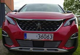 PEUGEOT 5008 II - CHROM GRILL grotelių apdaila Tuning