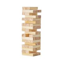 Tumbling timber žaidimo bokštas iš medžio