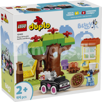 LEGO DUPLO Bluey Pizza Girls with Muffin and Bluey
