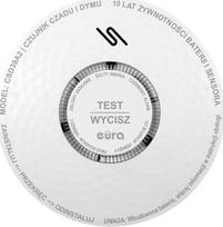 Eura Czujnik czadu i dymu EURA CSD-39A2 | CSD-39A2 | 5905548277073