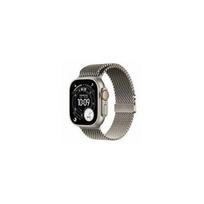 Apple Watch Ultra 3 GPS + Cellular 49mm Natural Titanium / Titanium Milanese Loop L Gray  (MF0E4QC/A) | MF0E4QC/A | 195950609820