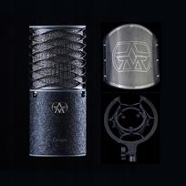 Mikrofon Aston Microphones Origin Black komplektas kondensatorinis mikrofonas + laikiklis + pop filtras | 000-F8100-00010 | 5060458750730