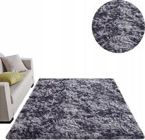 Strado Ombre Shaggy kilimas 200x260 OmbreGrey (tamsiai pilkas) universalus