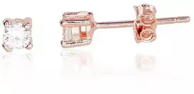 Sidabriniai auskarai Vinukai, Praba: 925°, Metalas: Sidabras - 3 mm. - 0.6 g.