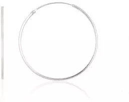Sidabriniai auskarai –žiedai - 1.6 g. - 35 mm.