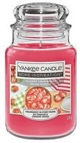 Yankee Candle kvepianti žvakė Home Inspiration didelė cukruotos braškės 538 g