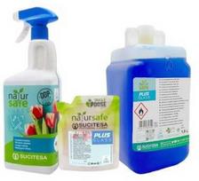 Sucitesa Natursafe Plus Glass ekologiškas stiklo valiklis (koncentratas) - 16vnt. MINI + ERGO buteliukas NEMOKAMAI