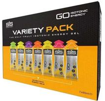 SIS Go Isotonic Energy Gels Variety Pack 7 x 60 ml. (Mixed skonis )
