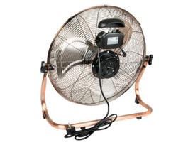 BLOW 44-650 grindinis oro cirkuliatorius, 45cm, 200W, 3 greičiai, reguliuojamas kampas, vario aukso spalvos