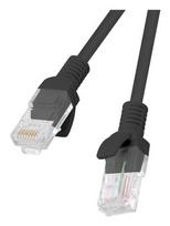 Lanberg PCU6-10CC-0200-BK networking cable Black 2 m Cat6 U/UTP (UTP)