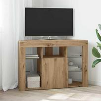 TV staliukas Kampinė LED televizoriaus spinta Amatininkų ąžuolas 100x40x68cm
